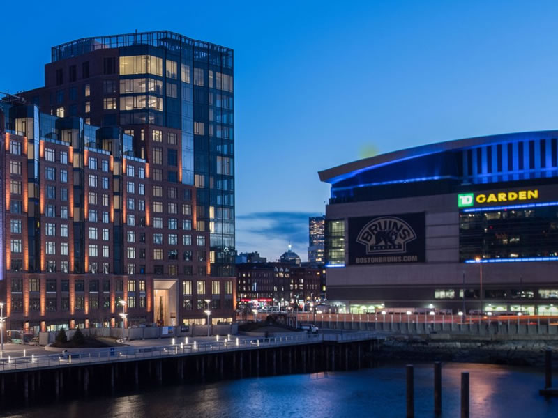 Lovejoy Wharf - Exterior at Night